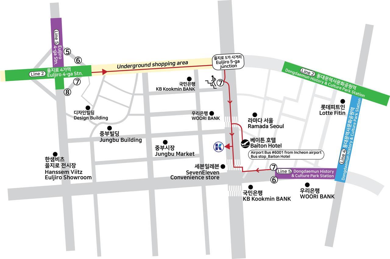 K-Guesthouse Dongdaemun Seul Zewnętrze zdjęcie
